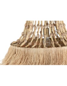 Suspension Home ESPRIT Naturel Jute Métal 50 W 50,5 x 50,5 x 148 cm 2