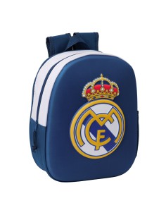 Sac à dos enfant Real Madrid C.F. Noir 27 x 33 x 10 cm 3D