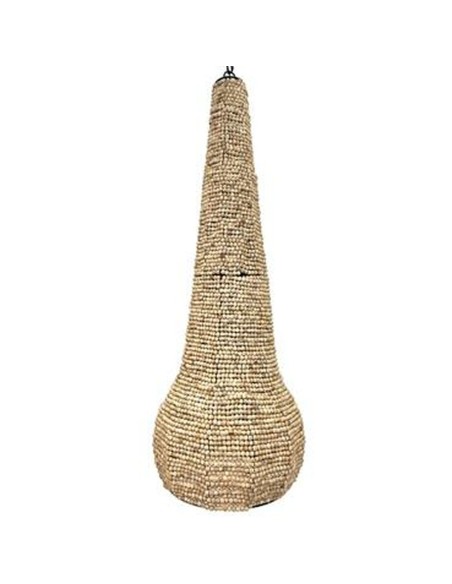 Suspension Home ESPRIT Naturel Bois Métal 50 W 36,5 x 36,5 x 174,5 cm