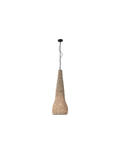 Suspension Home ESPRIT Naturel Bois Métal 50 W 36,5 x 36,5 x 174,5 cm 2
