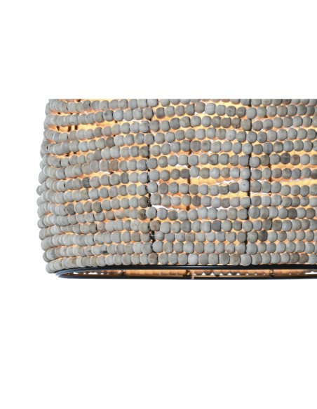 Suspension Home ESPRIT Naturel Bois Métal 50 W 36,5 x 36,5 x 174,5 cm