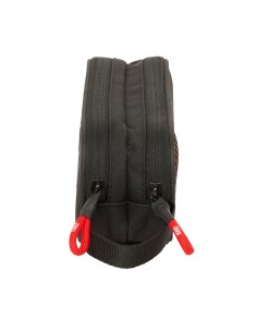 Trousse Fourre-Tout Double Munich Vulcan Noir 21 x 8 x 6 cm 2