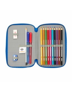 Plumier double The Paw Patrol Cool Bleu Rouge 12.5 x 19.5 x 4 cm 29 Pièces 2