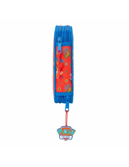 Plumier double The Paw Patrol Cool Bleu Rouge 12.5 x 19.5 x 4 cm 29 Pièces