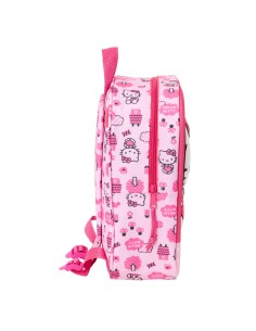Sac à dos enfant Hello Kitty Rose 22 x 27 x 10 cm 3D 2