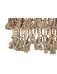 Suspension Home ESPRIT Marron Naturel Bois Métal 50 W 53 x 53 x 123 cm 2
