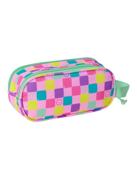 Trousse Fourre-Tout Double Gabby's Dollhouse Multicouleur 21 x 8 x 6 cm 3D