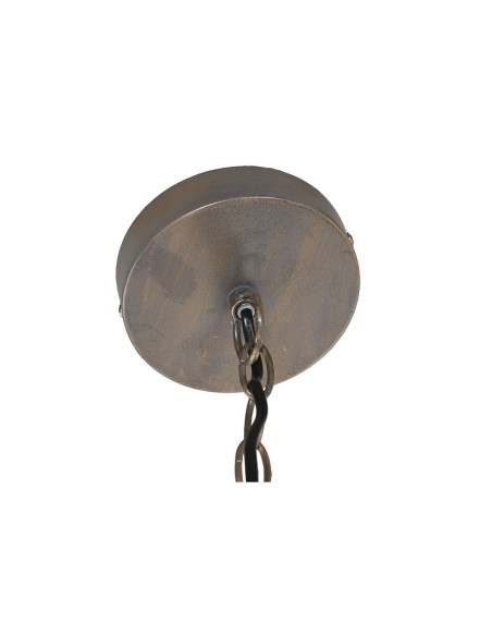 Suspension Home ESPRIT Marron Naturel Bois Métal 50 W 53 x 53 x 123 cm