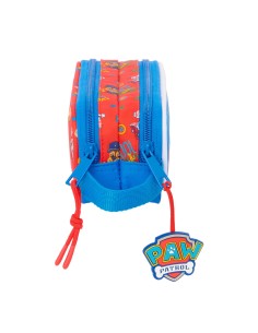 Trousse Fourre-Tout Double The Paw Patrol Cool Bleu Rouge 21 x 8 x 6 cm 2
