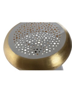 Lampe de bureau Home ESPRIT Gris Doré Métal 4 W 220 V 36 x 36 x 37,5 cm 2