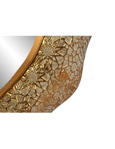 Miroir mural Home ESPRIT Doré Arabe 81 x 3,5 x 81 cm 2