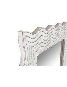 Miroir mural Home ESPRIT Blanc Décapé Scandi 89 x 2,5 x 178 cm 2