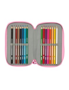 Fourre-tout BlackFit8 Smile Bleu Rose 12,5 x 19,5 x 5,5 cm 37 Pièces