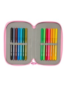 Fourre-tout BlackFit8 Smile Bleu Rose 12,5 x 19,5 x 5,5 cm 37 Pièces 2