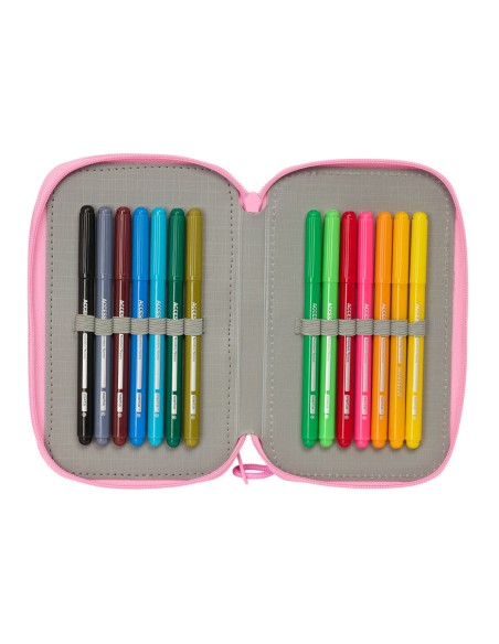 Fourre-tout BlackFit8 Smile Bleu Rose 12,5 x 19,5 x 5,5 cm 37 Pièces