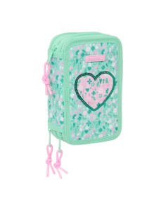 Fourre-tout Safta Cuore Menthe 12,5 x 19,5 x 5,5 cm 37 Pièces 2