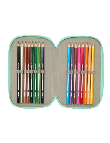 Fourre-tout Safta Cuore Menthe 12,5 x 19,5 x 5,5 cm 37 Pièces