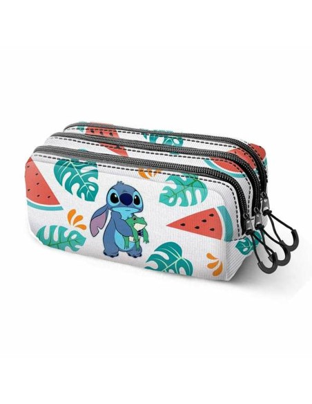 Trousse Fourre-Tout Triple Lilo & Stitch