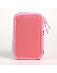 Pochette crayons Hello Kitty Rose 12,5 x 6,5 x 19,5 cm 2