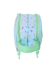Trousse Fourre-Tout Double Bluey Bleu 21 x 8 x 6 cm 2