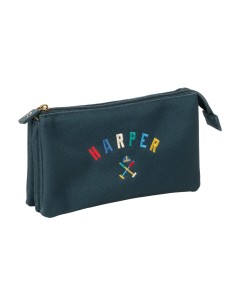 Fourre-tout Harper & Neyer Blue marine 22 x 12 x 3 cm