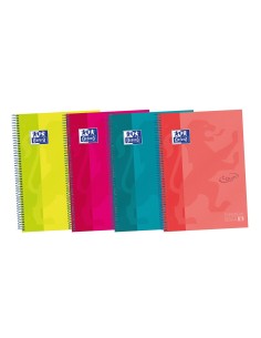 Cahier Oxford European Book Multicouleur A4 5 Pièces 120 Volets