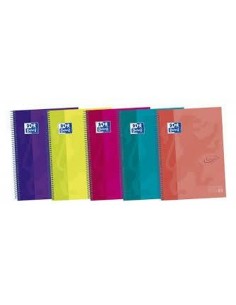 Cahier Oxford European Book Multicouleur A4 5 Pièces 120 Volets 2