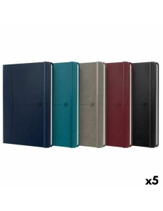 Carnet Oxford Câbles 80 Volets A5 (5 Unités)