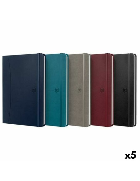 Carnet Oxford Câbles 80 Volets A5 (5 Unités)