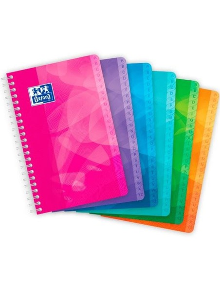 Cahier Oxford 50 Volets 11 x 17 cm (10 Unités)