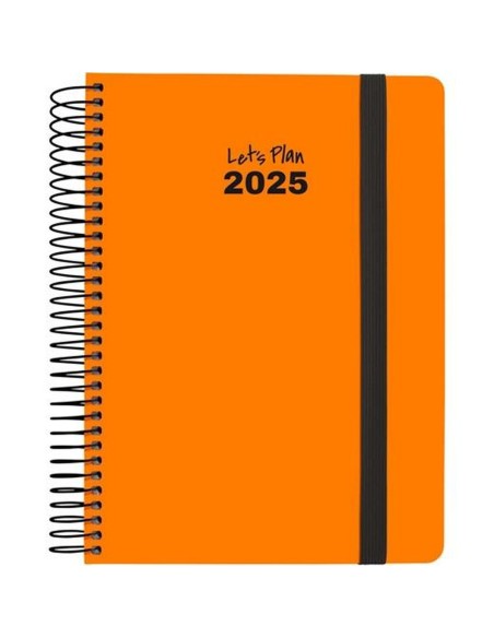 Agenda Grafoplas NEON Orange A5 14,8 x 21 cm 2025