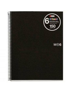 Cahier Miquelrius Graphite A4 150 Volets (5 Unités) 2