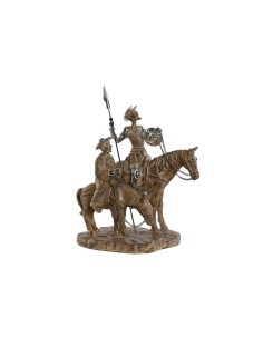 Figurine Décorative Home ESPRIT Argenté Naturel Résine 20,5 x 13 x 26 cm
