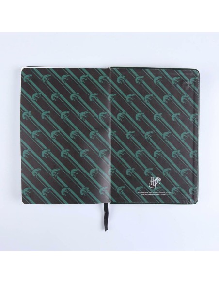 Bloc de Notes Harry Potter Vert A5