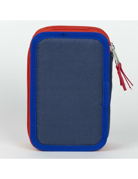 Pochette à crayons triple The Paw Patrol Bleu 12,5 x 6,5 x 19,5 cm
