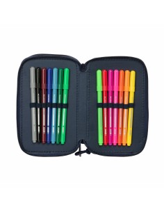 Fourre-tout Safta New edition Blue marine 12,5 x 19,5 x 5,5 cm 37 Pièces