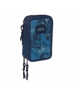Fourre-tout Safta New edition Blue marine 12,5 x 19,5 x 5,5 cm 37 Pièces 2