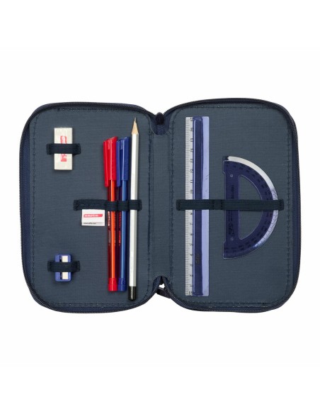 Fourre-tout Safta New edition Blue marine 12,5 x 19,5 x 5,5 cm 37 Pièces
