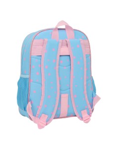 Cartable Lilo & Stitch Happy Bleu ciel 32 x 38 x 12 cm 2