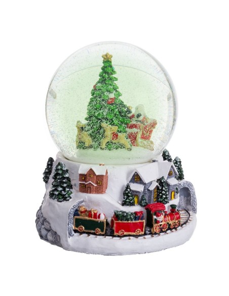 Boule de Neige Multicouleur 15,5 x 14,5 x 17,5 cm