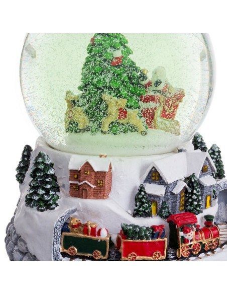 Boule de Neige Multicouleur 15,5 x 14,5 x 17,5 cm