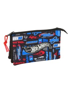 Fourre-tout Hot Wheels Multicouleur 22 x 12 x 3 cm 2