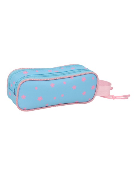 Fourre-tout Lilo & Stitch Happy Bleu ciel 21 x 8 x 6 cm