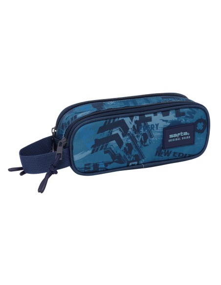 Fourre-tout Safta New edition Blue marine 21 x 8 x 6 cm
