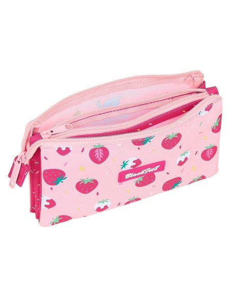 Trousse Fourre-Tout Triple Berry Brillant BlackFit8 Berry brilliant Rose 22 x 12 x 3 cm