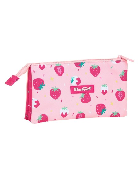 Trousse Fourre-Tout Triple Berry Brillant BlackFit8 Berry brilliant Rose 22 x 12 x 3 cm