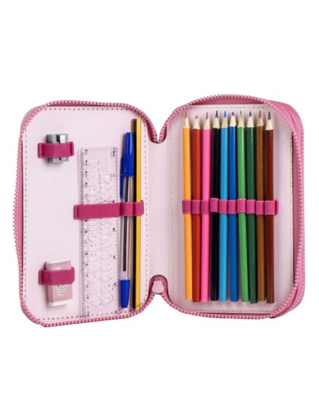 Trousse Scolaire avec Accessoires Gabby's Dollhouse Rose 41 x 58 x 3 cm