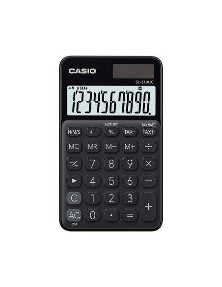 Calculatrice Casio SL-310UC-BK Noir Plastique