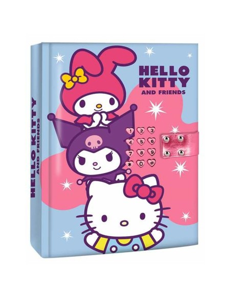 Journal secret avec cadenas Hello Kitty