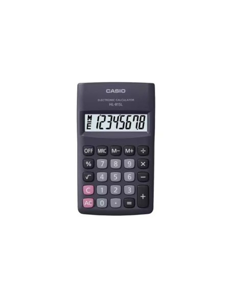 Calculatrice Casio HL-815L-BK BOX Noir Plastique